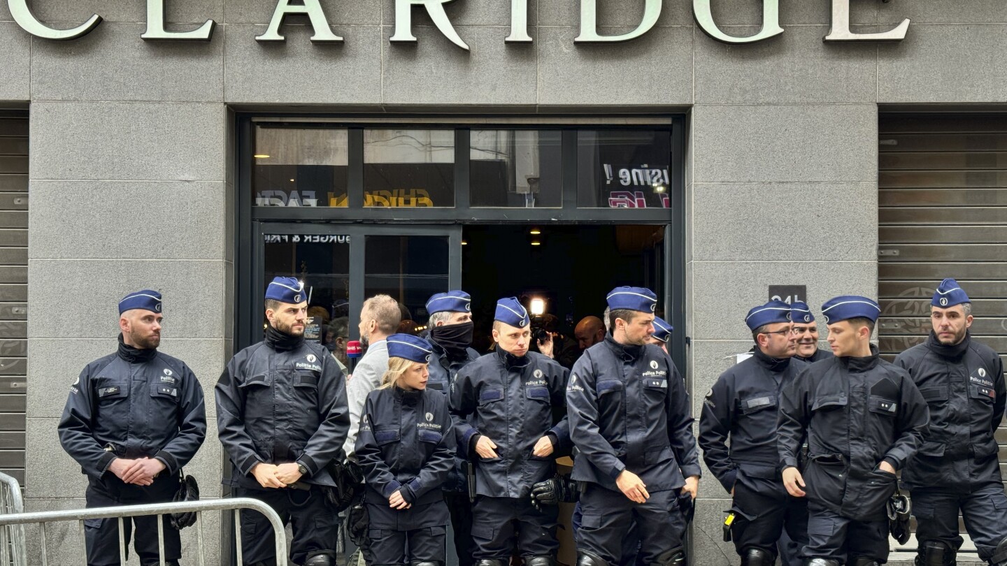 Белгийската полиция закри конференция на крайната десница по време на митинги преди европейските избори през юни