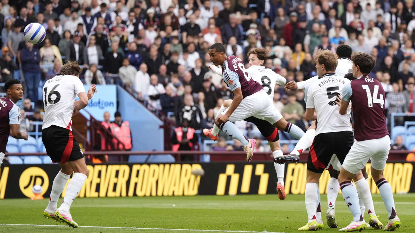 Aston Villa defeats Fulham 1-0, boosts Champions League hopes