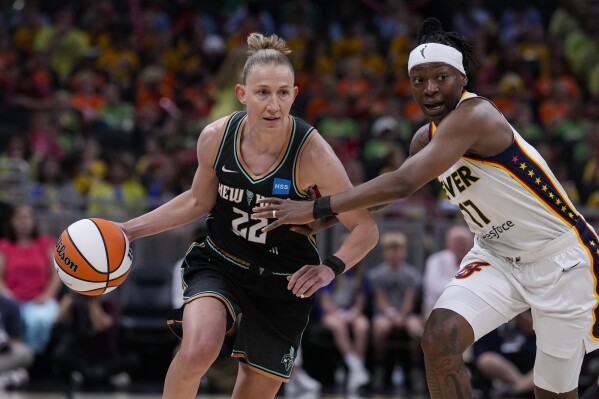 WNBA: Sabrina Ionescu, New York Liberty defeat Indiana Fever - Swish Appeal