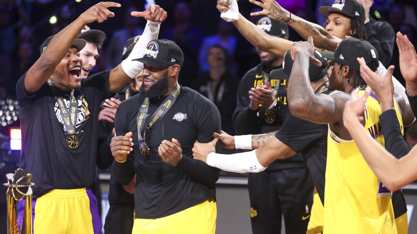 Les Lakers battent les Pacers pour remporter le premier titre du tournoi NBA In-Season
