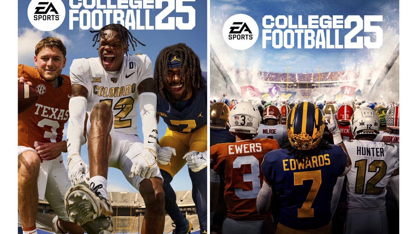 EA Sports College Football 25 излиза на 19 юли. Едуардс, Юърс, Хънтър са на стандартна корица