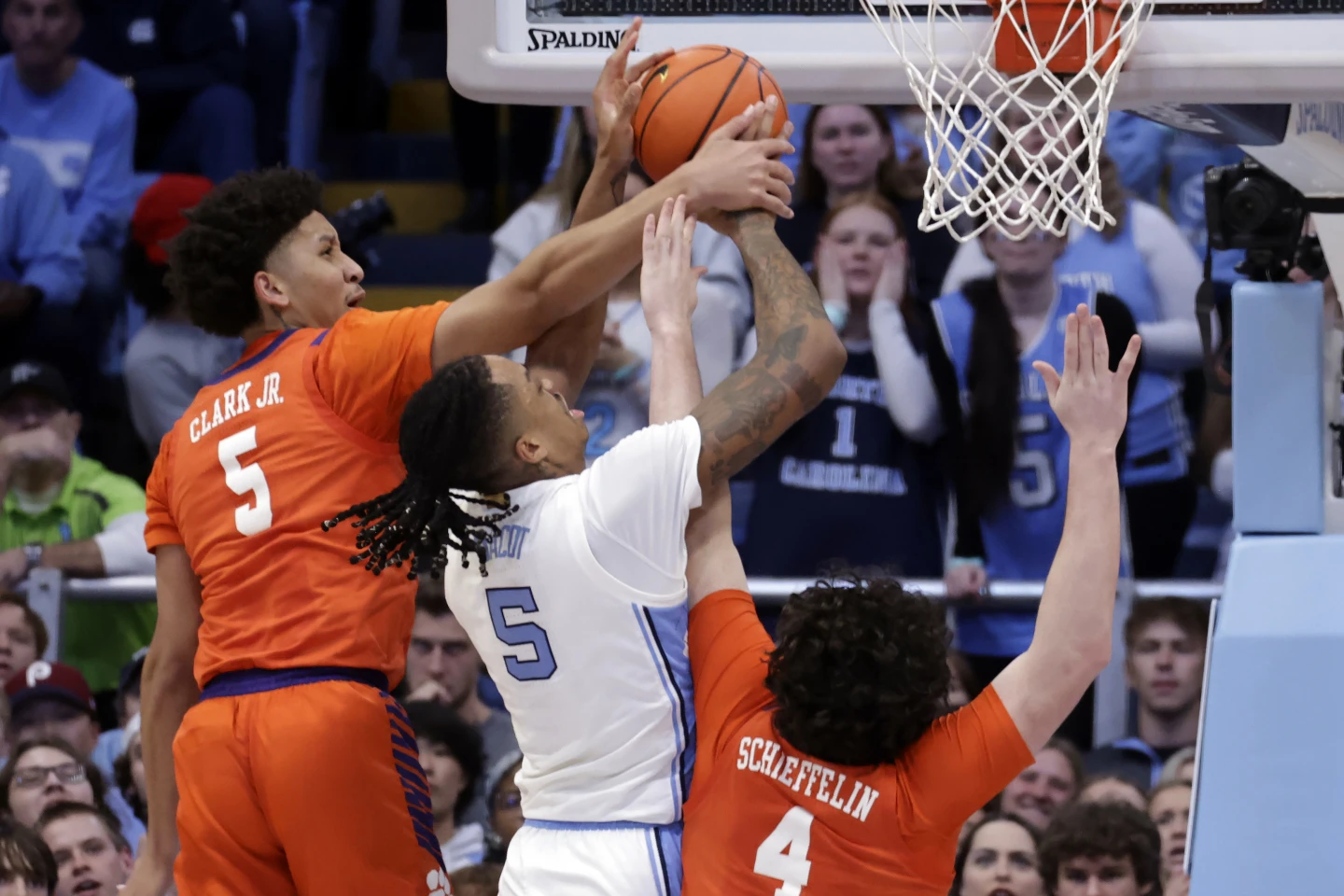 UNC comes out flat, can’t recover against hot-shooting Tigers