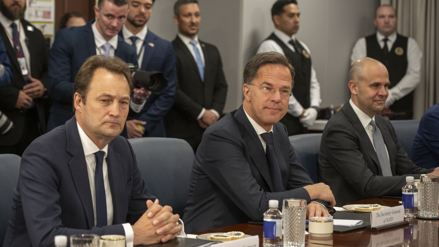 NATO chief urges allies to do more and says their freedom and prosperity depend on it