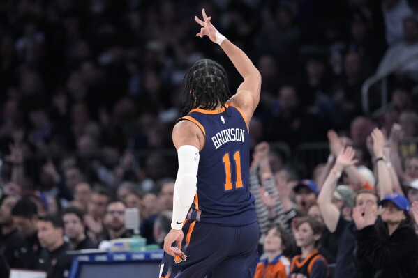 Knicks top Nets 111-107, earn home-court advantage in 1st round of playoffs  and stay alive for No. 2