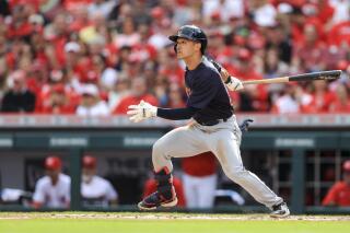 Steven Kwan swings and misses for first time in his career