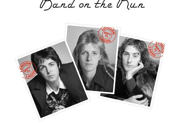 This image released by UMe shows the 50th Anniversary edition of "Band on the Run (Underdubbed)." (UMe via AP)