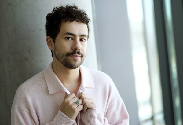 Ramy Youssef poses for a portrait, Wednesday, March 13, 2024, in Culver City, Calif. (AP Photo/Chris Pizzello)