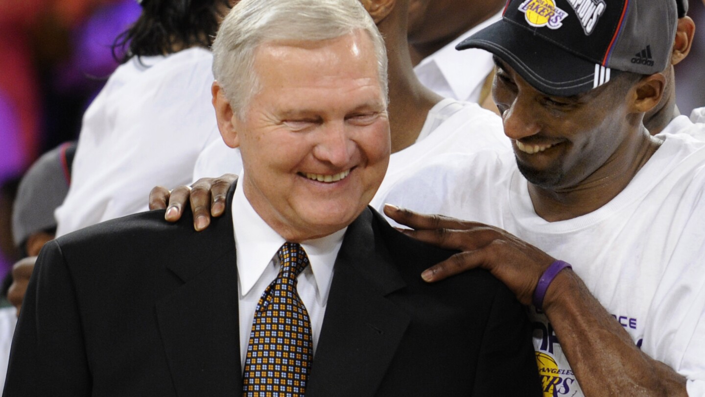 Jerry West, the inspiration for the NBA logo, has died at the age of 86