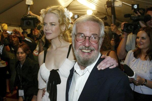 Actor Nicole Kidman, left, and director Robert Benton appear at the premiere of "The Human Stain" at the Toronto International Film Festival in Toronto on Sept. 6, 2003. (Tobin Grimshaw/The Canadian Press via AP)