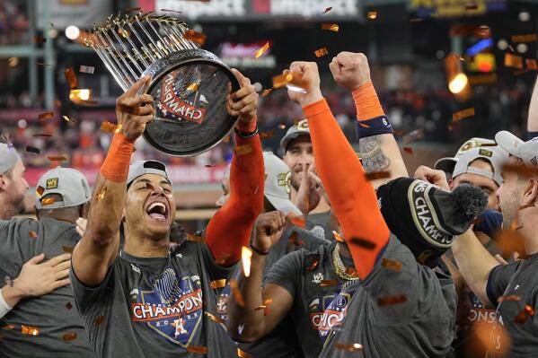 Astros' Peña 1st rookie hitter to win World Series MVP