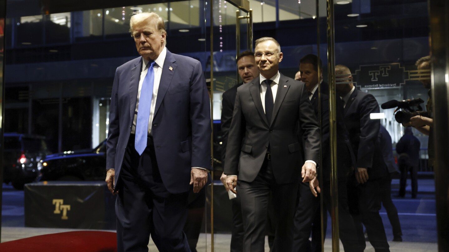 Le président polonais devient le dernier dirigeant à rendre visite à Donald Trump alors que les alliés envisagent un éventuel retour