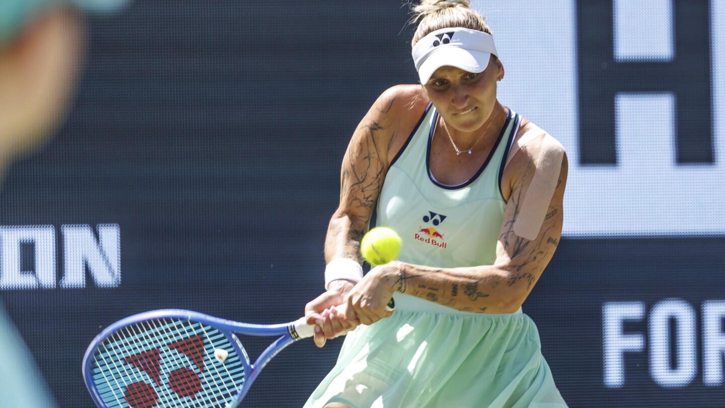 Former Wimbledon Champion Vondrousova Wins Berlin Open, Climbs Rankings