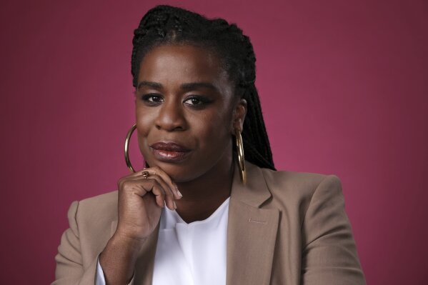 This May 22, 2019 photo shows actress Uzo Aduba posing for a portrait in Los Angeles. Aduba portrays the late U.S. Rep. Shirley Chisholm in "Mrs. America," based on the true story of the 1970s battle over the Equal Rights Amendment. (Photo by Chris Pizzello/Invision/AP)