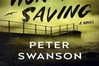 This cover image released by WIlliam Morrow shows "The Kind Worth Saving" by Peter Swanson. (William Morrow via AP)