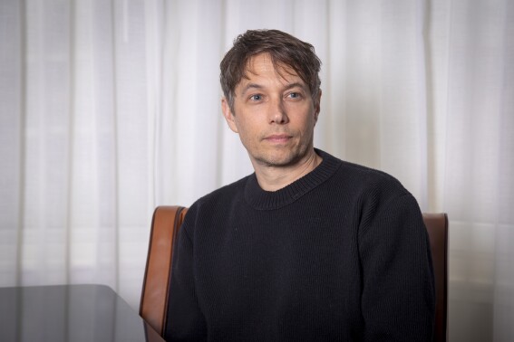 Sean Baker poses for a portrait to promote the film "Anora" on Sunday, Sept. 29, 2024, in New York. (Photo by Andy Kropa/Invision/AP)