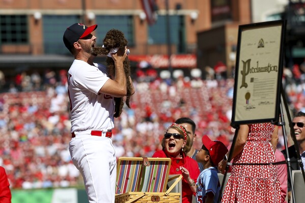 Adam Wainwright promised his kids a puppy when he retired