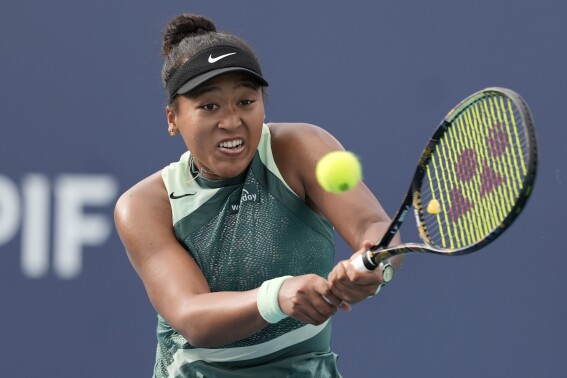 Naomi Osaka’s victory helps Japan take a 2-0 lead over Kazakhstan in the Billie Jean King Cup
