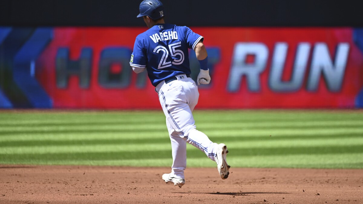 Toronto Blue Jays on X: Batting 4th, playing DH, and making his #BlueJays  debut: Daulton Varsho 👀  / X
