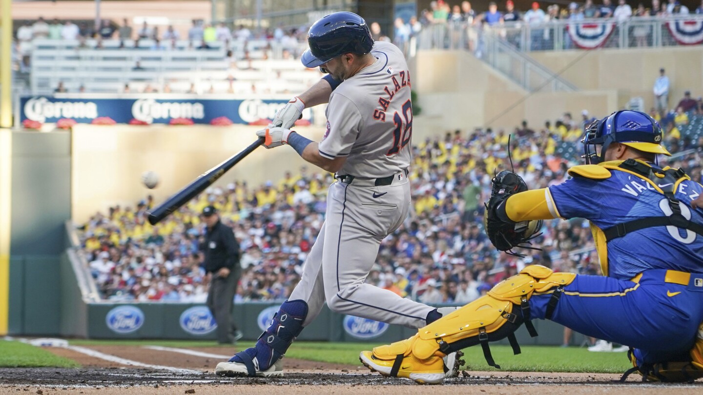 Astros Defeat Twins 13-12 in Record-Breaking Game