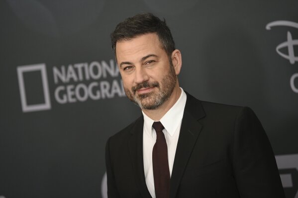 
              Jimmy Kimmel attends the Walt Disney Television 2019 upfront at Tavern on The Green on Tuesday, May 14, 2019, in New York. (Photo by Evan Agostini/Invision/AP)
            