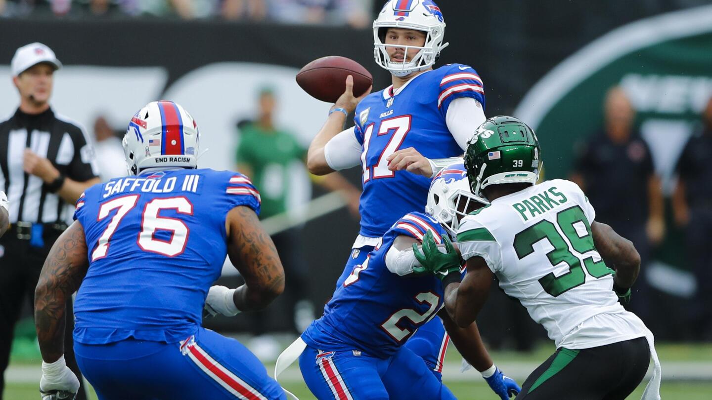 Bills QB Josh Allen to miss practice, listed day to day