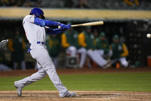 Cubs score 4 in 8th, send Athletics to 6th straight loss