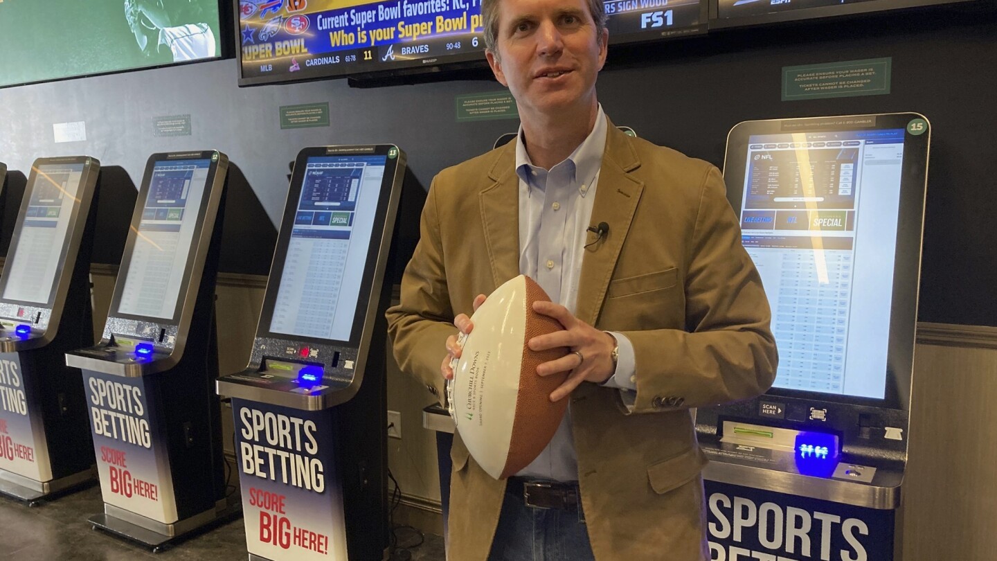 Beshear says sports wagering is off to strong start in Kentucky, with the pace about to pick up