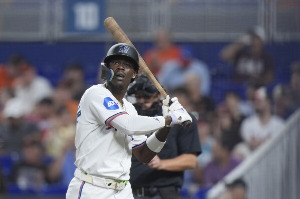 Struggling Yankees acquire Jazz Chisholm Jr. from Marlins for 3 minor  leaguers | AP News