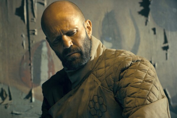 This image released by Amazon MGM Studios shows Jason Statham in a scene from 