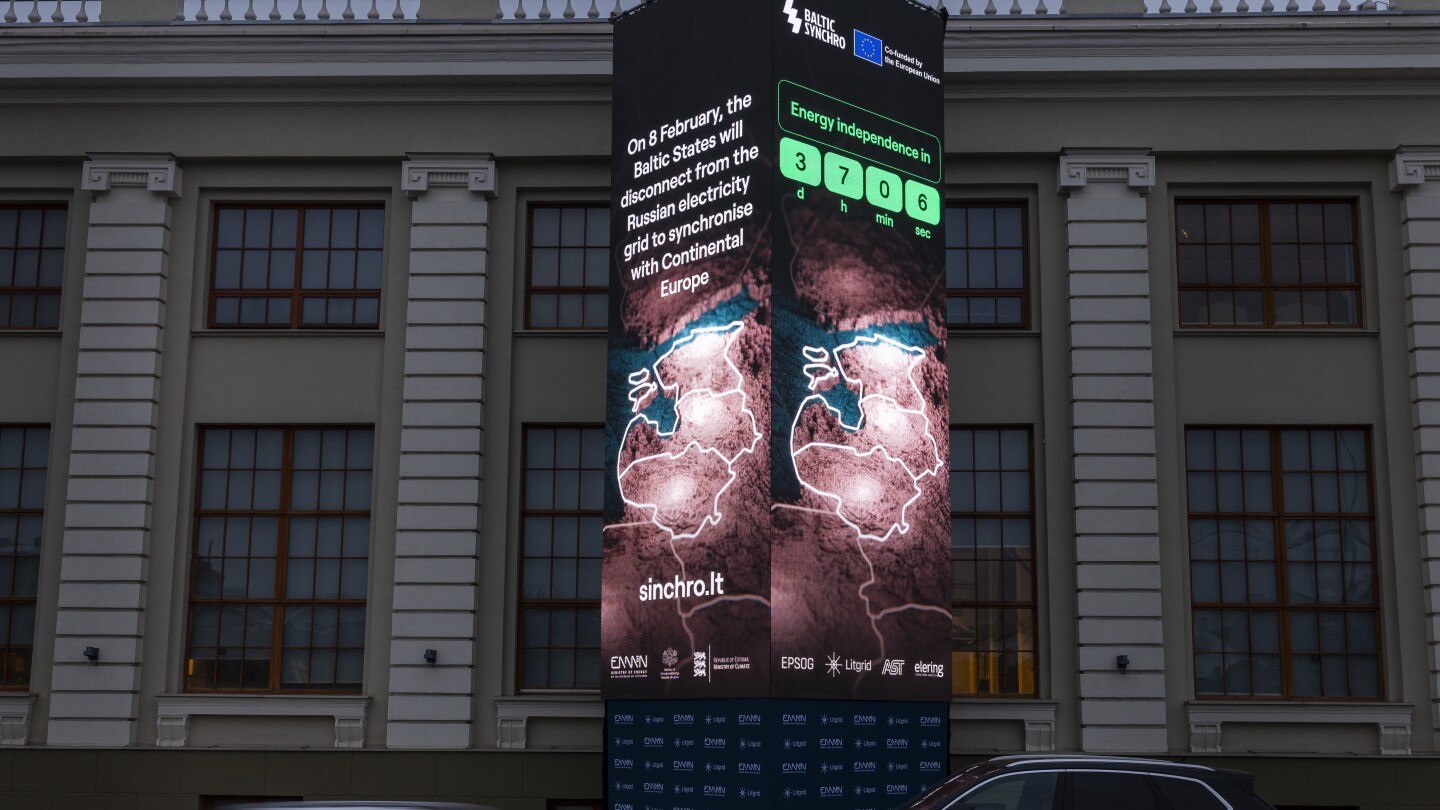 Baltic countries rely ultimate hours to finishing electrical energy ties to Russia