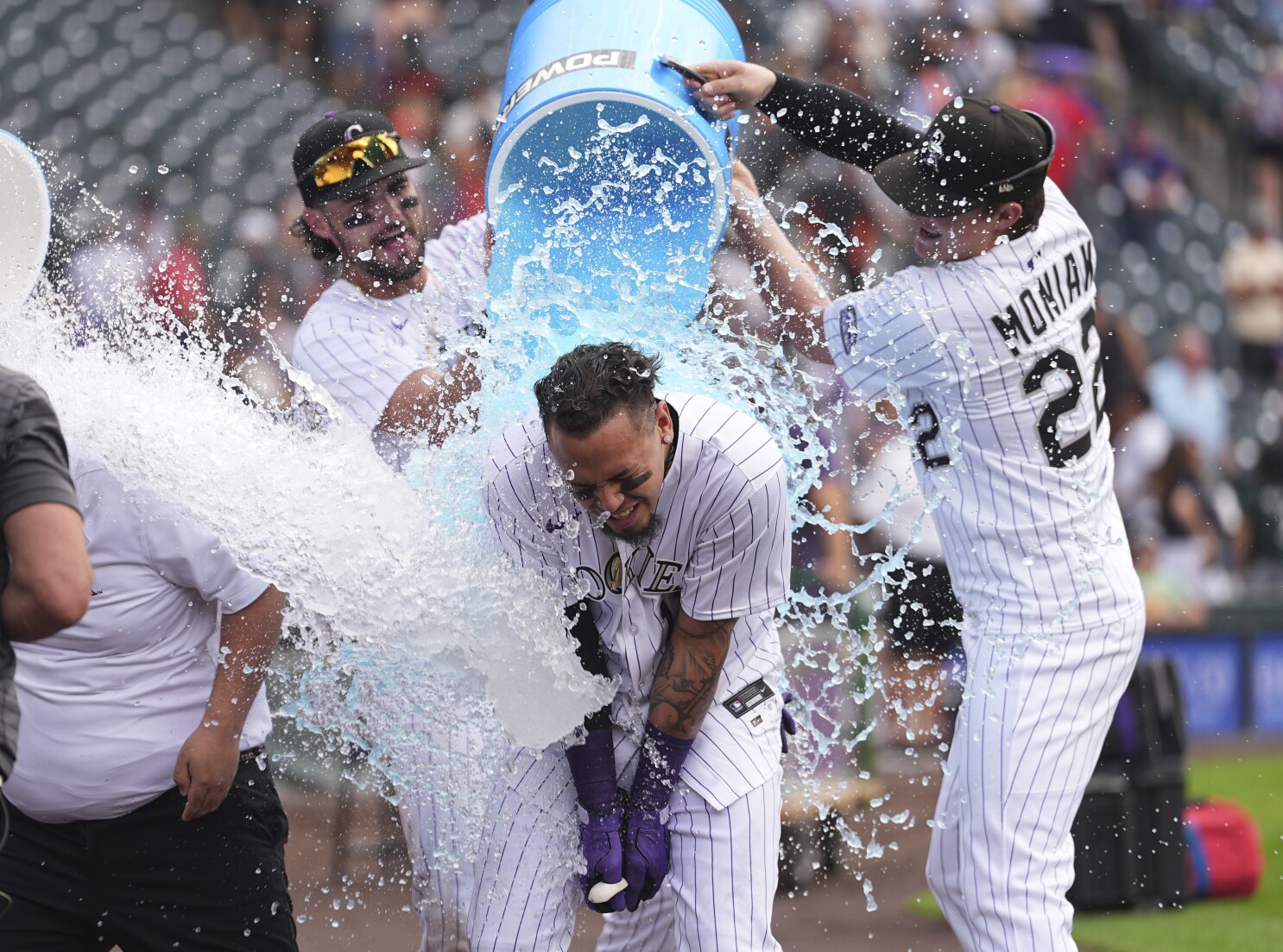 Arcia has 2-run single in 9th to rally Rockies to 8-7 win over Giants