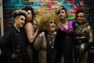Drag queens are out, proud and loud in a string of coal towns, from a bingo  hall to blue-collar bars