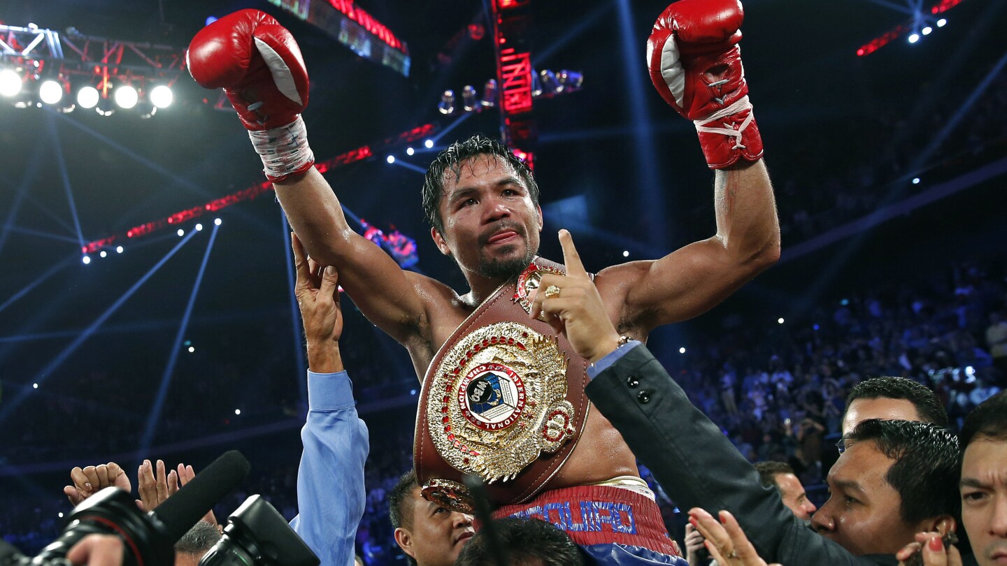 Manny Pacquiao Enters Boxing Hall of Fame