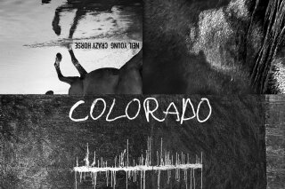 This cover image released by Reprise Records shows "Colorado," a new release by Neil Young with Crazy Horse. (Reprise via AP)
