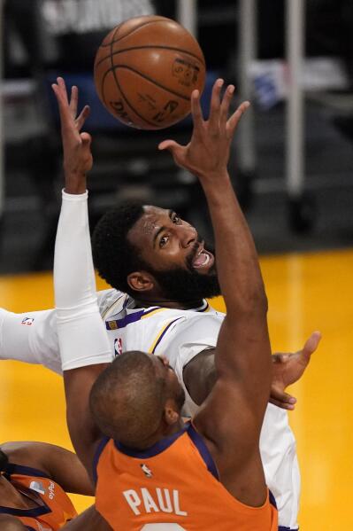 CP3, Suns beat Lakers 100-92, even series after Davis hurt