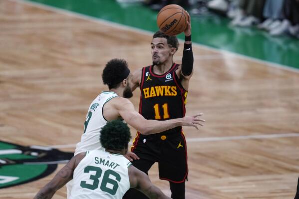 Celtics hold off Hawks to advance in NBA playoffs