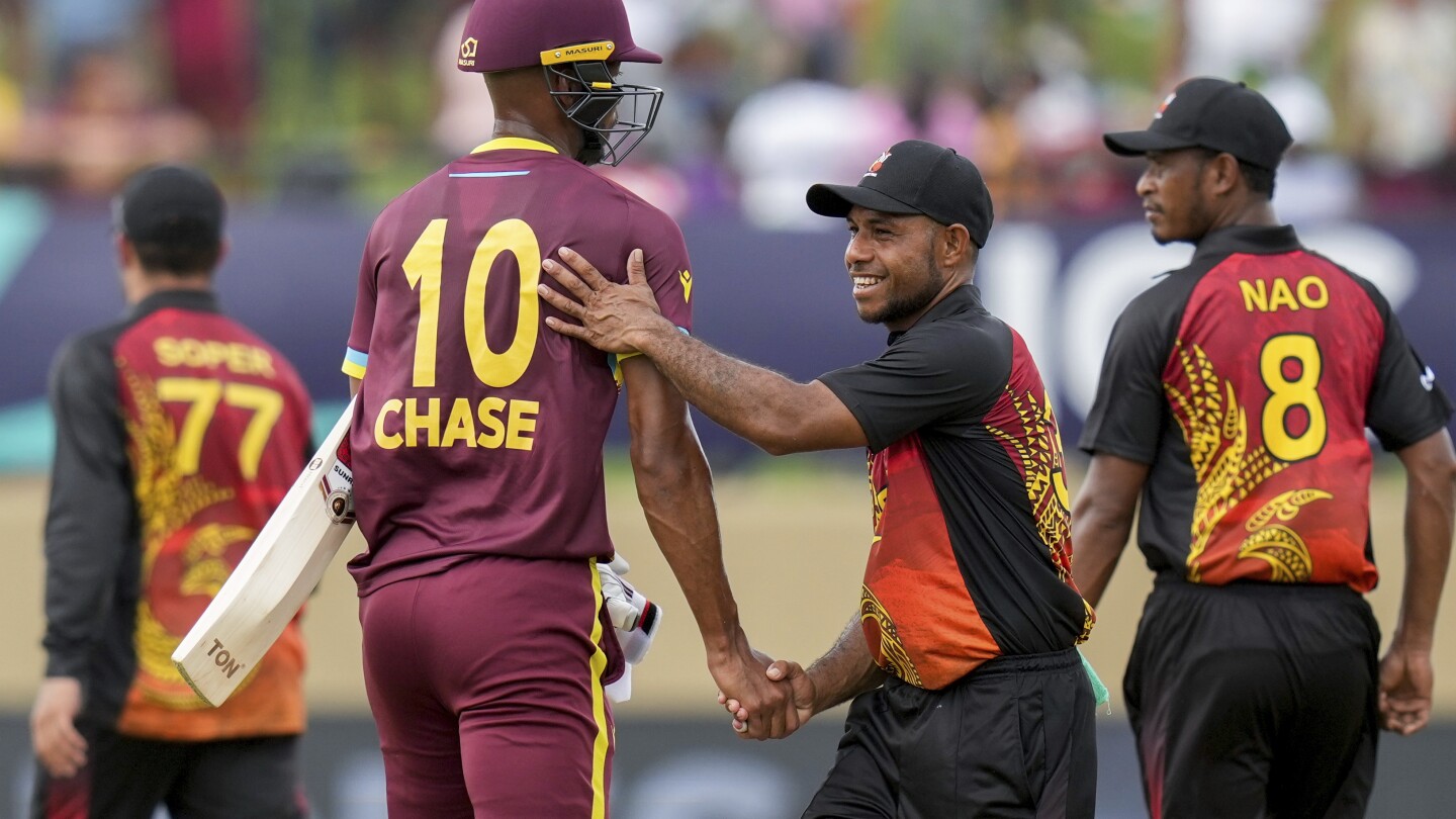 Coupe du monde T20 : les Antilles ouvrent leur compte avec une victoire de 5 guichets contre la Papouasie-Nouvelle-Guinée
