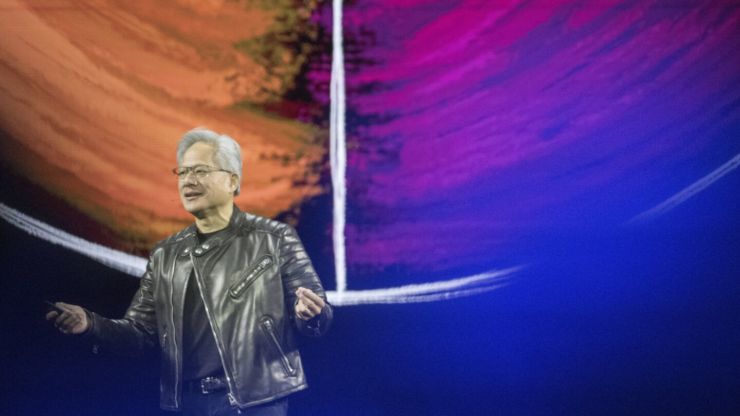 Nvidia CEO Jensen Huang unveils new Rubin AI chips at GTC 2025