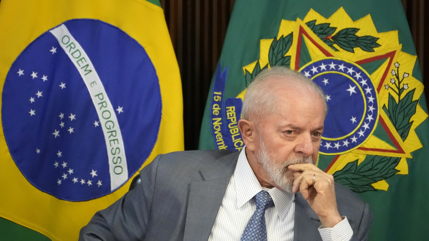 РИО ДЕ ЖАНЕЙРО АП — Президентът на Бразилия Луис Инасио