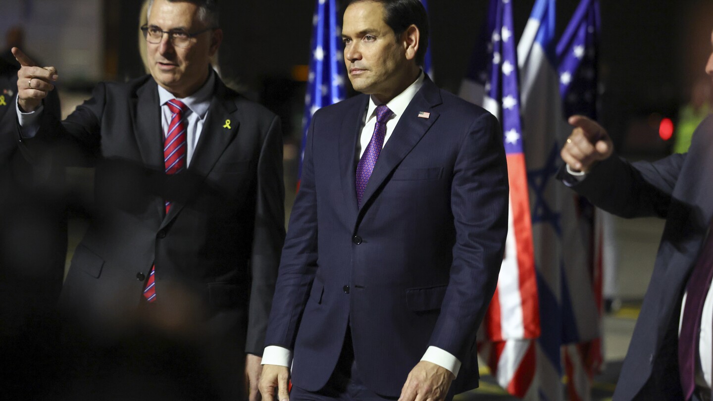 Rubio Launches Middle East Tour in Israel