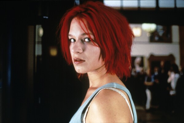 This image released by Sony Pictures Classics shows Franka Potente in a scene from "Run Lola Run." (Bernd Spauke/Sony Pictures Classics via AP)