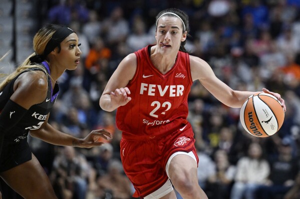Caitlin Clark is WNBA's Rookie of the Year | AP News