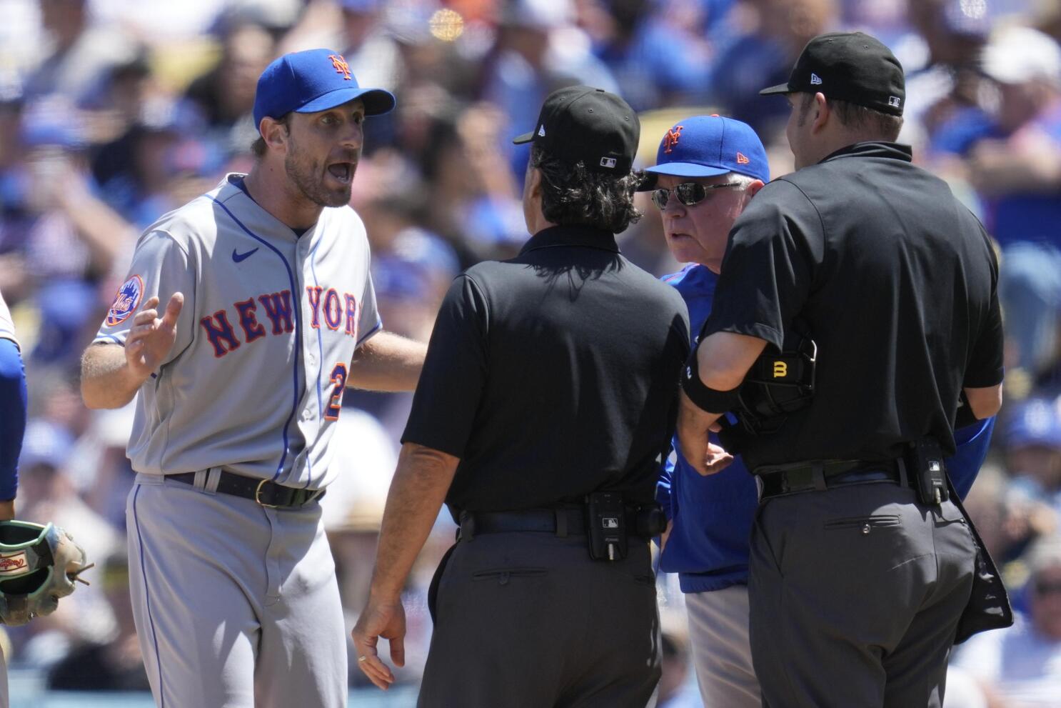 Mets' Max Scherzer Suspended 10 Games for Using Sticky Substance vs. Dodgers, News, Scores, Highlights, Stats, and Rumors