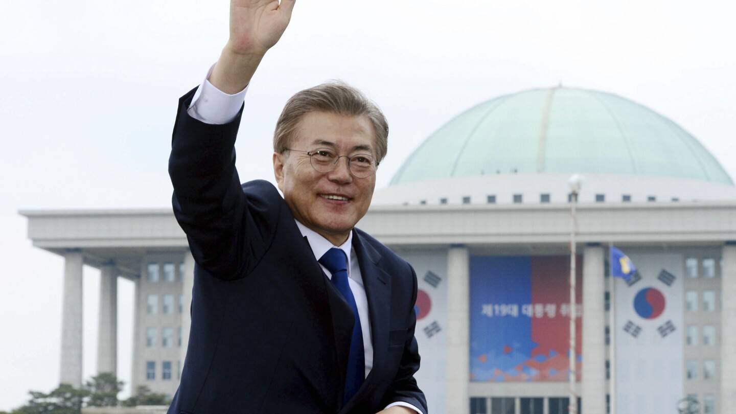 Former South Korean President Moon Jae-in indicted for corruption
