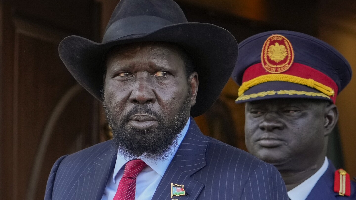 ДЖУБА Южен Судан АП — Президентът на Южен Судан Салва