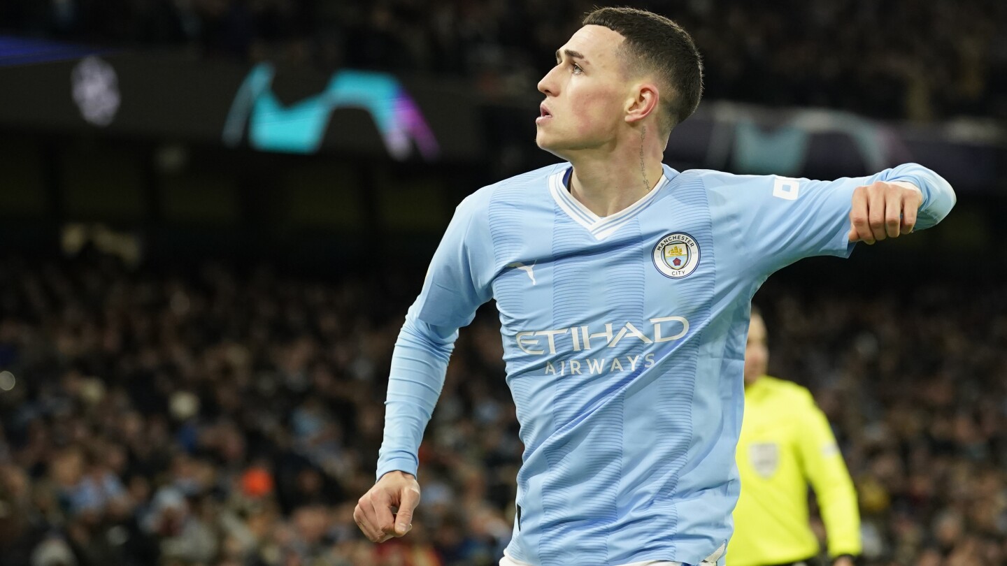 Phil Foden inspires Man City to a 3-2 comeback win against Leipzig in the Champions League