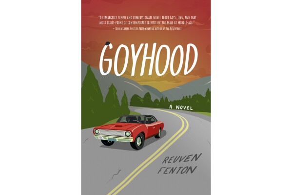 中央大道发布的这张封面图片展示了鲁文·芬顿的《Goyhood》。（经AP的中央大道）