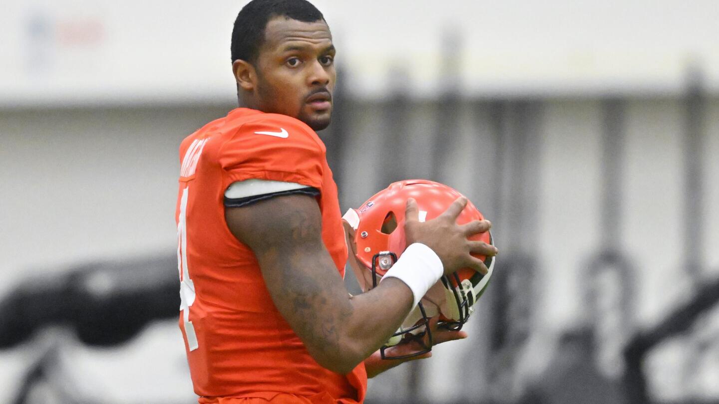 Browns face pressure to deliver as the 'official' Deshaun Watson era begins