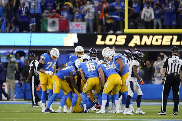 Chargers beat Broncos on Hopkins' OT field goal