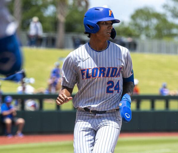 NCAA Baseball Jersey Florida Gators 24 Josh Rivera College